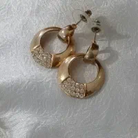 گوشواره میخی رنگ ثابت و..  درنجف اباد امیراباد