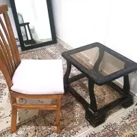 میز جلو عسلی و صندلی تک