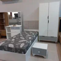 چوب برگ ، تخت خواب یک نفره ۹۰، سرویس خواب/تخت جوان|تخت و سرویس خواب|مشهد, شهرک رازی (شهرک غرب)|دیوار