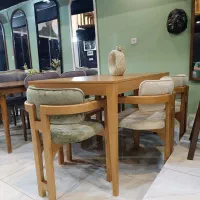 میز غذاخوری اچ مینیمال مدرن ست 6 نفره