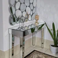 آینه کنسول و جلو مبلی