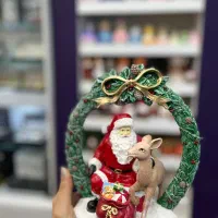 کلاه بابانوئل مدل تکی برند کیریسمسی