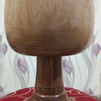 تمبک گردو کهنه تراش کاملا سالم