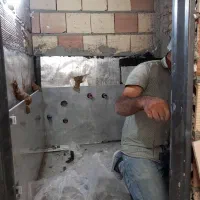 بازسازی تخریب کاشی کاری گچ کاری بنایی سیمان کاری|خدمات پیشه و مهارت|تهران, مرزداران|دیوار