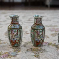 ۴ عدد گلدان مرغی. دو جفت در دو سایز بزرگ و کوچک|صنایع دستی و سایر لوازم تزئینی|اصفهان, رزمندگان|دیوار