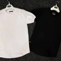 تیشرت بیسیک ساده .  پنبه درجه یک خارجی