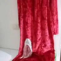 لباس مخمل طاووس نو