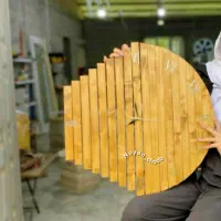 ساعت چوبی دیواری|ساعت دیواری و تزئینی|کرمانشاه, |دیوار