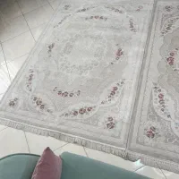 2عدد فرش 4متری و مبل 8نفره و میز 4نفره با صندلی|فرش|رباطکریم, رباطکریم|دیوار