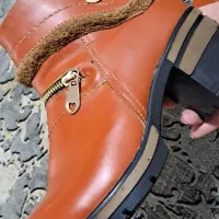 نیم بوت چرم خوش رنگ|کیف، کفش، کمربند|کوهدشت, |دیوار