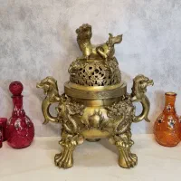 مجسمه های برنزی واتشدان برنزی بزرگ|مجسمه، تندیس، ماکت|تهران, فردوسی|دیوار