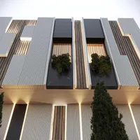طراحی تری دی داخلی و نما با نقشه اجرایی