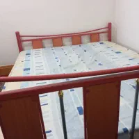 تخت خواب دونفره|تخت و سرویس خواب|مبارکه, |دیوار