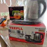 چای ساز با کتری تیفل|سماور، چایساز، قهوهساز|کاشمر, |دیوار