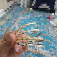 النگو طلاروس سایز ۱ درحدنو بسیارزیبا وپرطرفدار