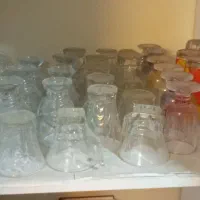 ظرف پیرکس و لیوان و دیس و قاب پیرکس