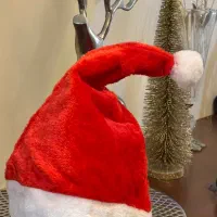 وسایل کریسمس کلاه بابانوئل تل و عینک درخت کریسمس