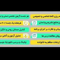 مشاوره کنکور و برنامه ریزی درسی