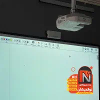 دیتا ویدیو پروژکتور مجهز به سیستم تاچ هوشمند|تلویزیون و پروژکتور|مشهد, شاهد (شهرک غرب)|دیوار