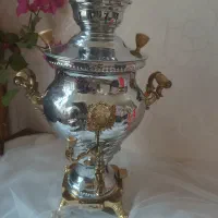 سماور گازی برند سلیمانی قدیمی نو شش لیتری