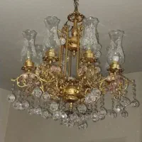 خرید وفروشنده لوستر برنجی سالم خراب