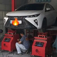 «تست جلوبندی و زیر‌بندی با دستگاه شبیه‌ساز چاله »