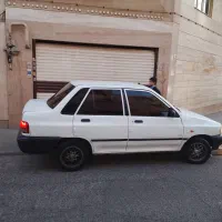 پراید مدل ۹۰ ی لکه رنگ دوگانه دستی