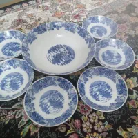 هفت پارچه قلم آبی ژاپنی