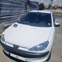 پژو 206 تیپ 5 بدون رنگ