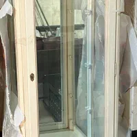 بوفه ویترین چوبی