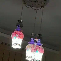 سه عدد لوستر نو|لوستر و چراغ آویز|کرج, باغستان|دیوار