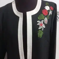 مانتو شیک گل دوزی شده