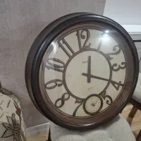 ساعت دیواری طرح چوب