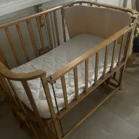 تخت کنار مادر چوب|تخت و صندلی بچه|تهران, تهرانپارس غربی|دیوار