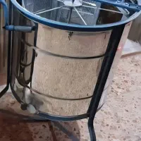 زنبورداری اکستراکتور دستی استیل درجه یک (کارکرده)