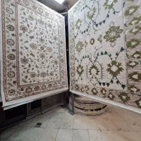 فرش شش متری کلاسیک نوین طوسی بلوچی|فرش|مشهد, امیر|دیوار