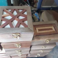 صندوقچه چوبی|صنایع دستی و سایر لوازم تزئینی|کرمانشاه, |دیوار