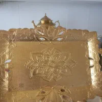 سینی بزرگ اصل ۱۵۰۰ و قندان ها دونه ای ۷۰۰