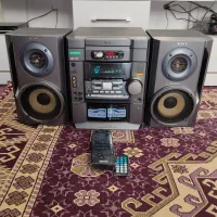 ضبط سه دیسک سونی|سیستم صوتی خانگی|بناب, |دیوار