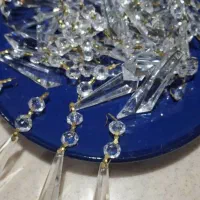 کریستالهای آویز خارجی|لوستر و چراغ آویز|همدان, |دیوار