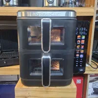 سرخکن بدون روغن سیلورکرست دو قلو ۱۸ لیتری