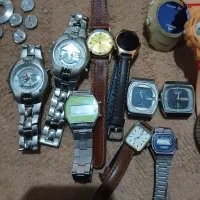 دوکیلو ساعت  وساعت های اوراقی وباطری سوخته