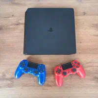 ps4 slim پی اس فور اسلیم کپی خور دو دسته با گارنتی