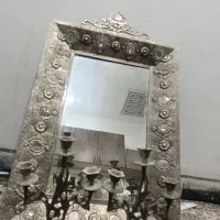 آینه و شمعدان برنزی|آینه|شیراز, گود عربان|دیوار
