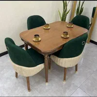 ۱۰نهارخوری کاپری،چوب راش،تولیدی انصاری،شهرمبل۱۱|میز و صندلی غذاخوری|یاسوج, |دیوار