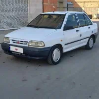 پراید انژکتورصبامدل۸۵دوگانه،سفید بیمه و لاستیک فول