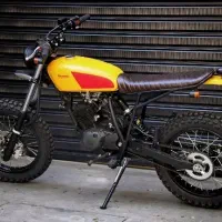 بازسازی و کاستوم موتورسیکلت طرح دلخواه