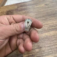 انگشتر موزانایت الماس. روس|جواهرات|اصفهان, شهشهان|دیوار