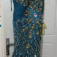 لباس مجلسی طاووسی برند