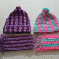 شال و کلاه و انواع بافت ها|لوازم خیاطی و بافتنی|چهارباغ, |دیوار